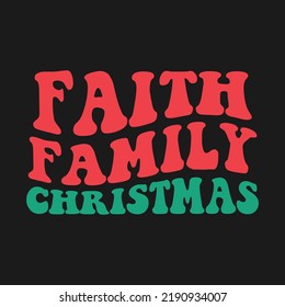 Merry Christmas Vector T-shirt Design