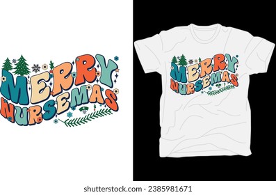 Merry Christmas, Vector t-shirt design
