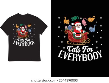 
Merry Christmas vector typography t shirt design