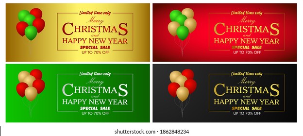 merry christmas Vintage Background With Beautiful Typography and confetti Elements. good use for holiday and new year event