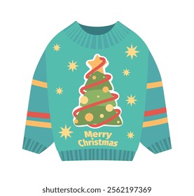 Merry Christmas warm knitted sweater