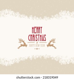 merry christmas winter background