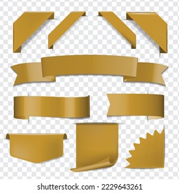 Merry Christmas , Winter and snow design for Tags set, Ribbon elements,  Vector Banner, badges and labels isolated. can be use for ad, cover , sale template design