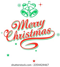 Merry Christmas Wish Vector T-Shirt Design