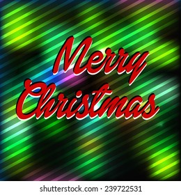 Merry christmas wool background. Vector illustration. EPS 10