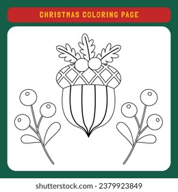 Merry Christmas worksheets and coloring page for kids.  Winter activity page for kids