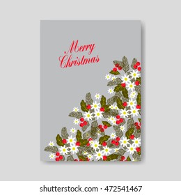 Merry Christmas wreath