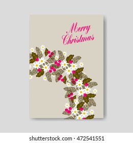 Merry Christmas wreath