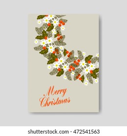 Merry Christmas wreath