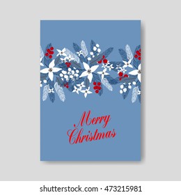 Merry Christmas wreath