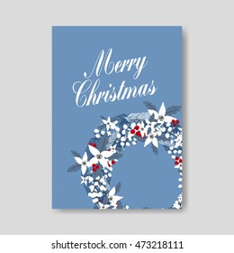 Merry Christmas wreath