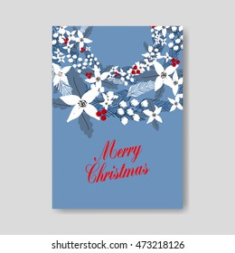 Merry Christmas wreath