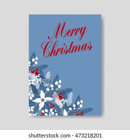 Merry Christmas wreath