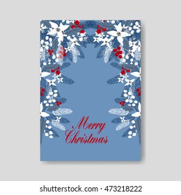 Merry Christmas wreath