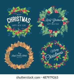 Merry Christmas  wreath.