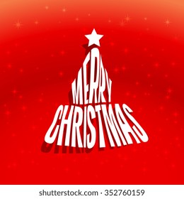 merry christmas written with text