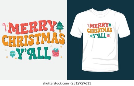 Merry Christmas y' all t-shirt