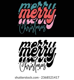 Merry Christmas-Christmas t-shirt design with vector.