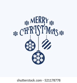 Merry christmas,clean vector