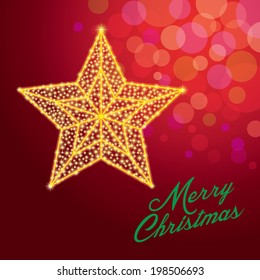 merry christmas,star,lighting