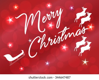 Merry Christmas.Vector illustration.