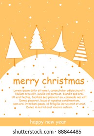 Merry Chritmas with Pines