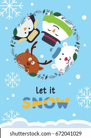 merry cristmas design poster