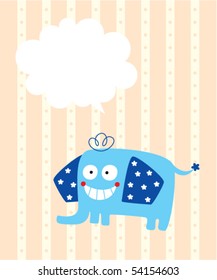 merry elephant tag