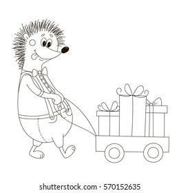 Merry hedgehog.