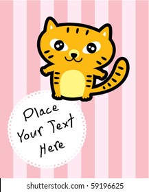 merry kitten message tag