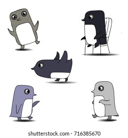 Merry penguins.