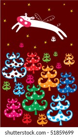 merry pig christmas greeting