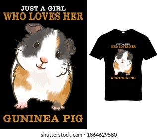 Merry Pigmas. Guinea pig quote custom graphic typography t-shirt design template vector.Premium quality logo concept illustration