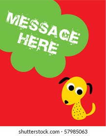 merry puppy doodle message