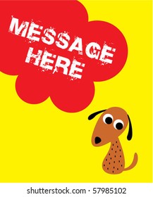 merry puppy doodle message