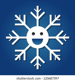 Merry snowflake