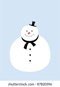 merry snowman