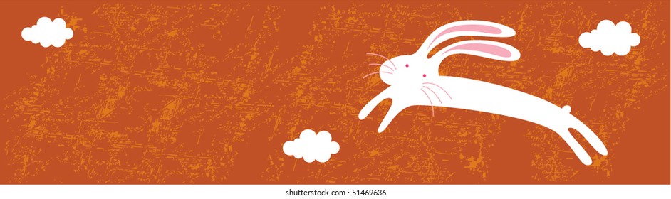 merry sweet bunny bookmark