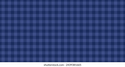 Merry vector plaid pattern, festive texture tartan seamless. Costume fabric check background textile in blue colo.