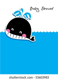 merry whale shower
