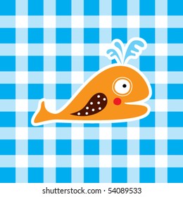 merry whale tag