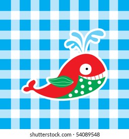 merry whale tag