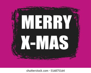 merry x-mas banner