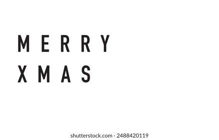 Merry xmas text font calligraphy hand written lettering black dark color merry christmas xmas happy new year time 2024 2025 2026 2027 calendar celebration winter season december sale advertisement art