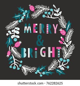 Merry&Bright Print Design
