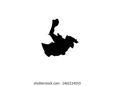 Merseyside County outline map England region United Kingdom state country