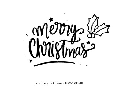 Mery Christmas 2020 Ilustrated Vector