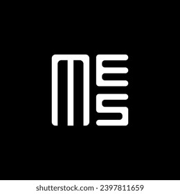 MES letter logo vector design, MES simple and modern logo. MES luxurious alphabet design  