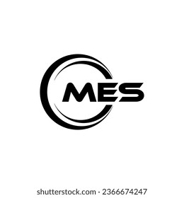 MES Logo Design, Inspiration for a Unique Identity. Modern Elegance and Creative Design. Watermark Your Success with the Striking this Logo.