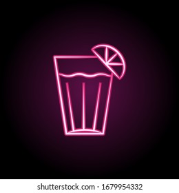 Mescal neon icon. Simple thin line, outline vector of dia de muertos icons for ui and ux, website or mobile application